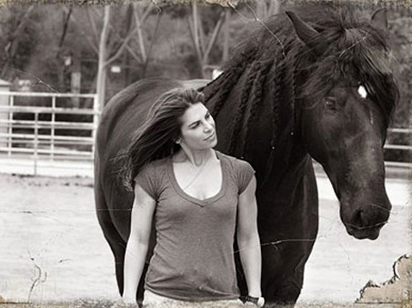 Show Horse Gallery - Jillian Michaels likes Horses? Who Knew…